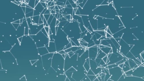 Fundo abstrato do plexo digital e linhas, pontos, conexão de rede, ciência e tecnologia. 5194