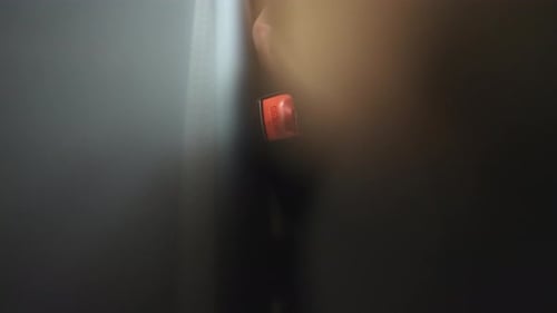 Close Up of Seatbelt Buckle