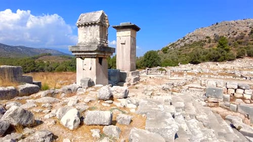 Ancienne ville de Xanthos.