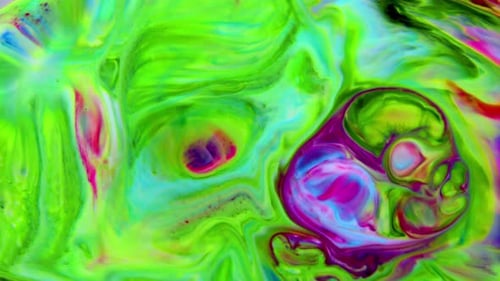 Abstract Galactic Ink Paint Concept Background 496