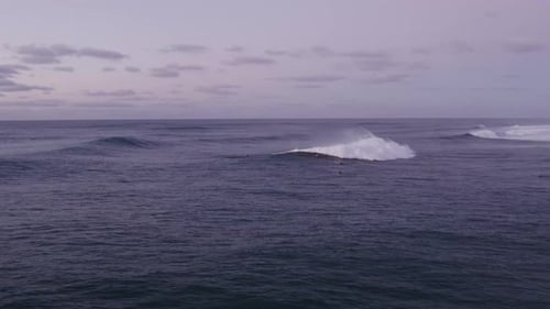 Serene North Shore Surf Scene, Oahu