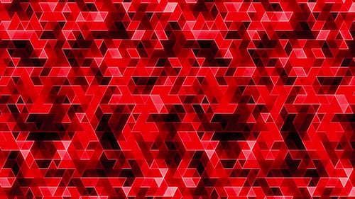 Red Abstract Triangle Background V2