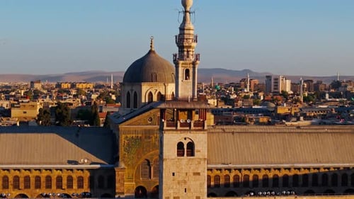 Umayyaden-Moschee in Damaskus - Drohne