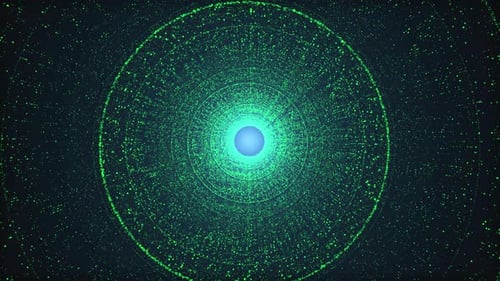 3D Luxury Golden Confetti Background Luxury Awards Dust Particles Animation