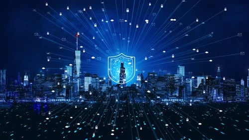 Tecnologia de rede e conexão de cidades inteligentes: fundo da transformação digital noturna, Big Data