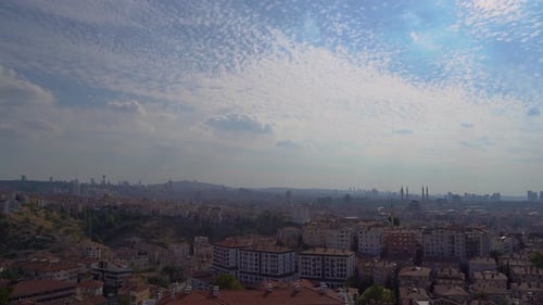Ankara cityscape time lapse 4K