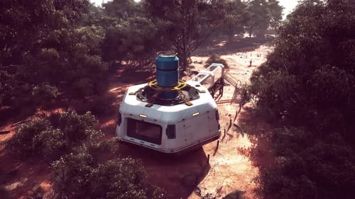 Building Designed to Highlight the Beauty and Power of Nature Surrounding It