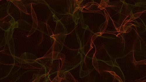 Grid Line Wave-Hintergrund