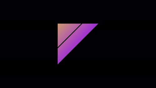 Aspect Collection: Colorful cornered lower third animation with an angled separation