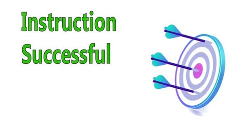 Business Goals and Success Target with Arrows Animation