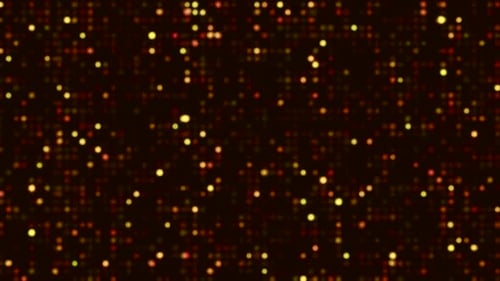 Geometric Pattern of Shimmering Lights Background