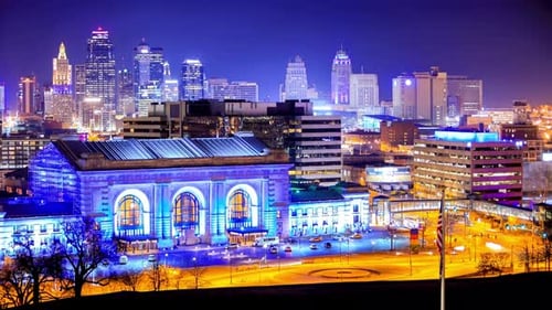 Cidade de Kansas City em Missouri