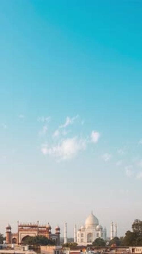 Taj Mahal in Agra Uttar