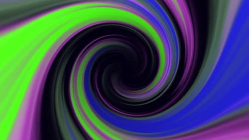Abstract Swirling Hypnotic Color Vortex Background