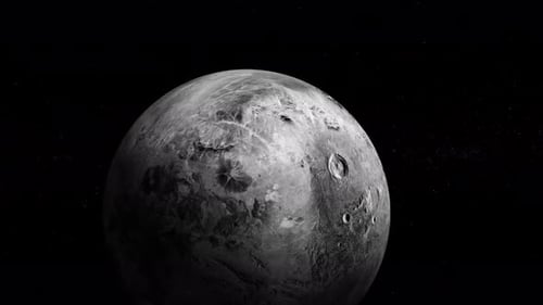 Haumea Fictional Realistic 3d Planet