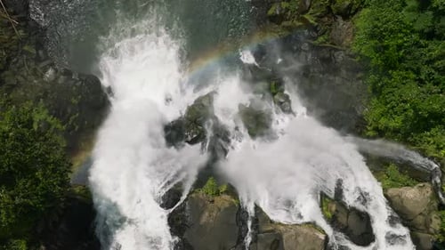 Limunsudan Falls in Mindanao Philippines