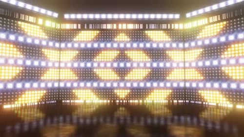 Luzes de palco intermitentes