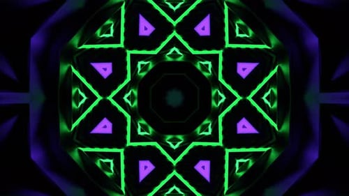 Seamless Neon Light Design Background
