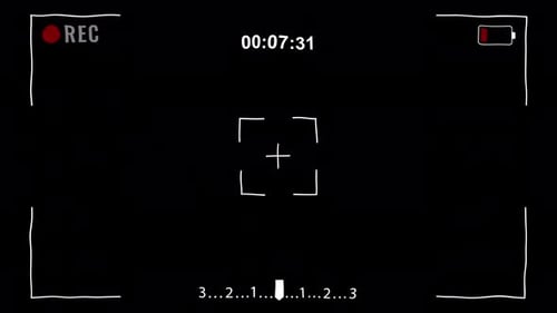 Camera Viewfinder Screen Display Simple Look