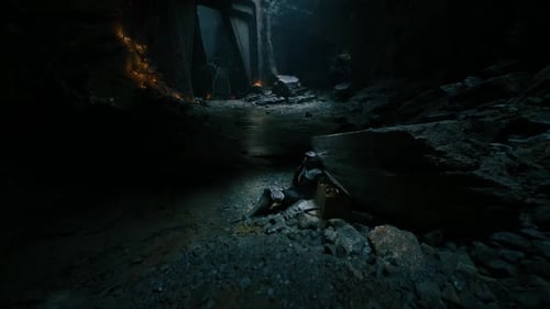 Knights Remains Find Resting Place Deep Within Dark Cave