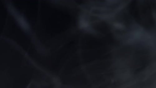 Animación de humo blanco fino de 4k para fondo de vídeo, superposición de vídeo