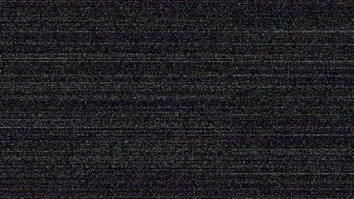 Animated Glitch Screen Digital Noise Effect