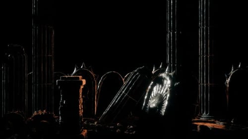 Horror Old Architecture VJ Loop