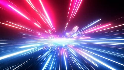 Lignes de vitesse vibrantes abstraites rayonnant vers l'extérieur (1)