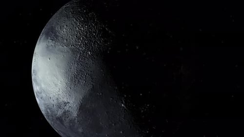 Pluton planet rotating in its own orbit in the outer space