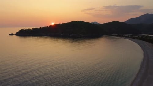 Soirée au bord de mer