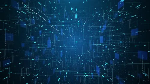 Lichtstrahl, Partikel, Science-Fiction-Tunnel des Cyberspace, Hintergrundstrahlen von Lichtlinien, sich bewegende Geschwindigkeit, Licht