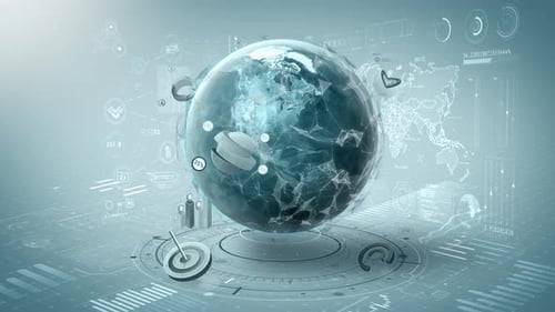 Global Earth Working with Digital Data Analytics Network