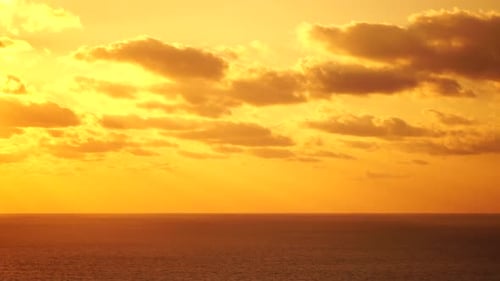 Sea Water Surface Aerial View on Golden Sea Water at Sunset Sun Glare Abstract Nautical Summer Ocean