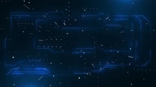 Networking Technology Circuit Board Abstract Lines Communication Background