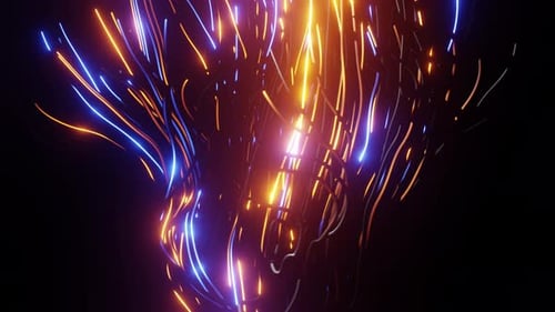 Neon Energy Streams Loop