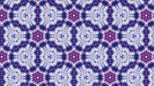 Purple Pattern 4K