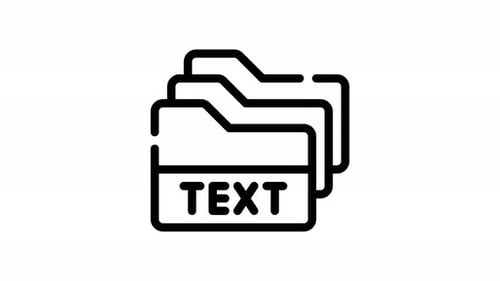 Animation Data Storage Icon