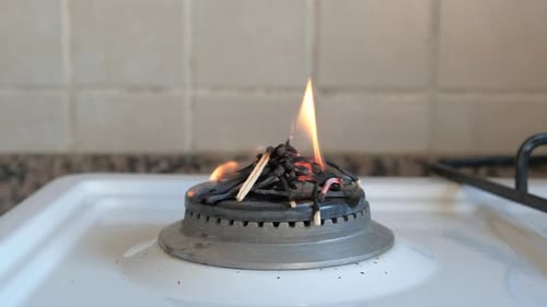 Gastos de gas natural en interiores