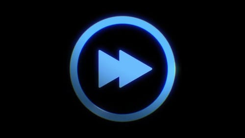 Fast Forward Button Icon Sting 01
