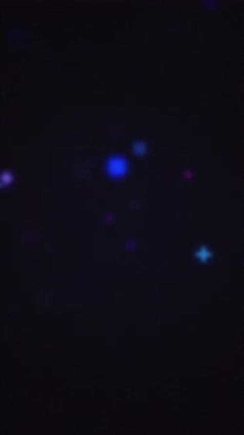 Abstract Shimmering Bokeh Lights Vertical Background