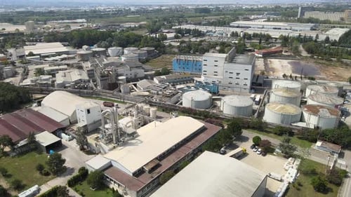 aerial yeast factory industry