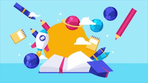 Back To School Background 4K