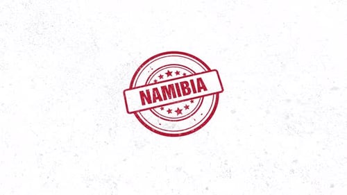 Namibia Rubber Stamp