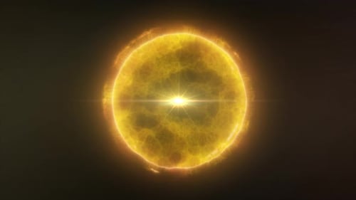 Dynamic Glowing Sphere Reveal Intro