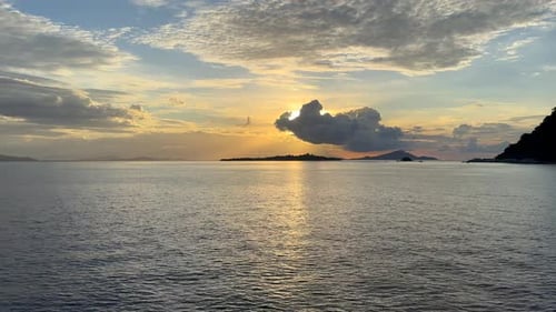 Sunset Sea in Labuan Bajo
