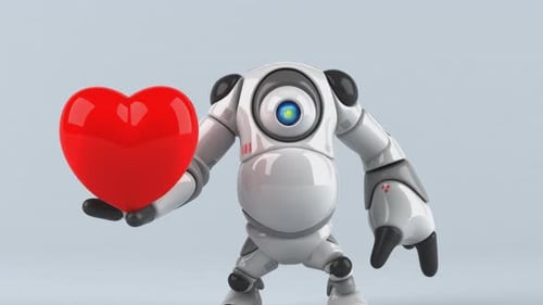 Großer Roboter - 3D-Animation