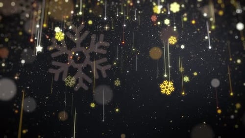 Christmas Snowflake Background