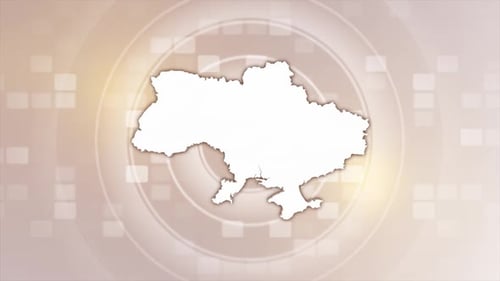 Modern Map Outline Reveal Animation for Presentations