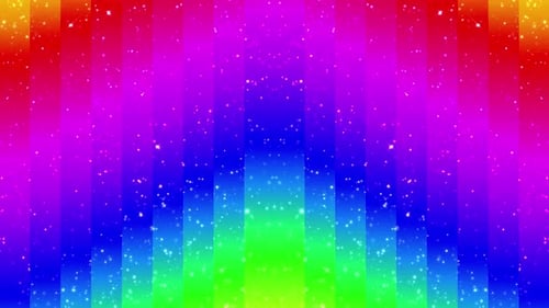 4k Glitter Rainbow Lines