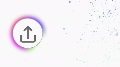 Design minimal et neumorphe du bouton de téléchargement